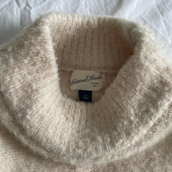 Oatmeal colored sweater dress/tunic - Picture 5 of 8